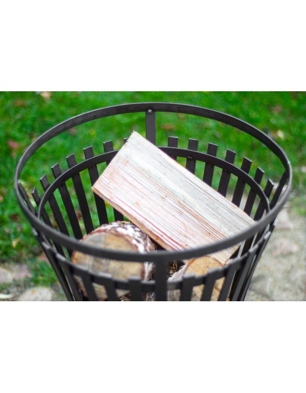 Der robust gebaute Feuerkorb Flame 45cm als Highlight jeder Outdoor Party und Veranstaltung.