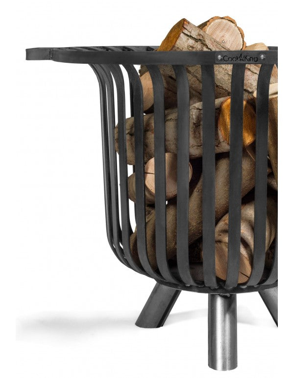 Feuerkorb Verona - handgefertigt, hochwertig aus Stahl