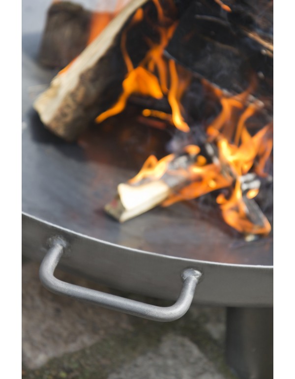 Feuerschale Bali aus Stahl 60 cm bis 100 cm, handgefertigt