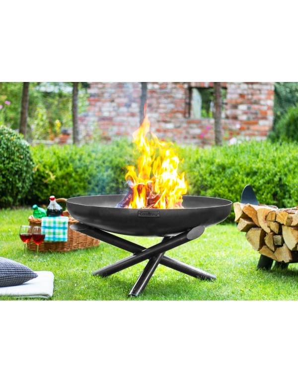 Feuerschale Indiana aus Stahl 60 cm bis 100 cm, handgefertigt