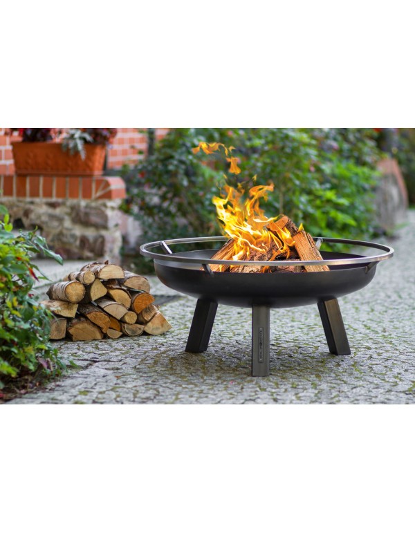 Feuerschale Porto aus Stahl 60 cm bis 100 cm, handgefertigt