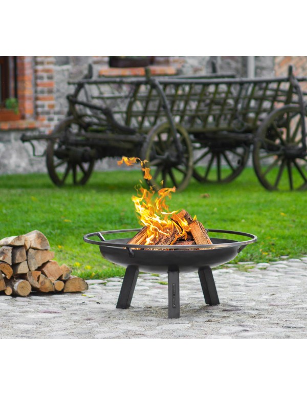 Feuerschale Porto aus Stahl 60 cm bis 100 cm, handgefertigt