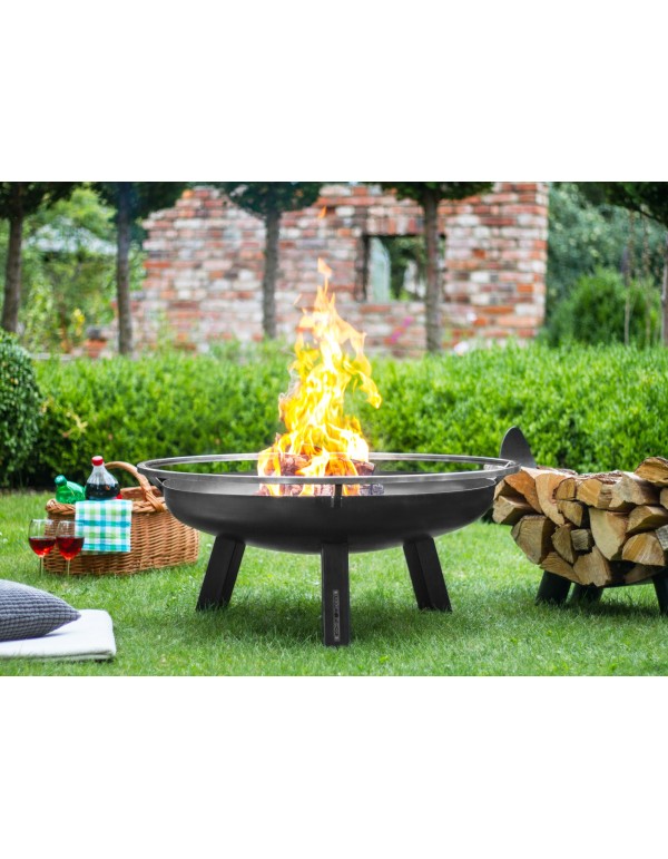 Feuerschale Porto aus Stahl 60 cm bis 100 cm, handgefertigt