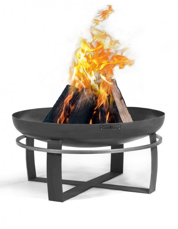 Feuerschale Viking aus Edelstahl 60 cm bis 100 cm, handgefertigt