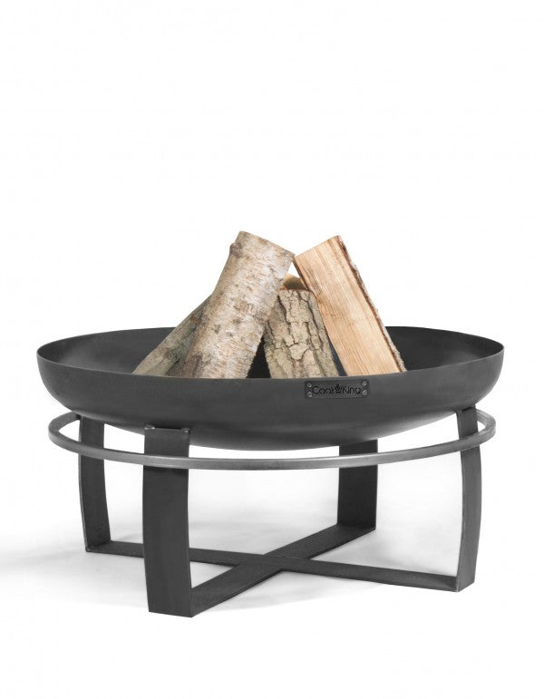 Feuerschale Viking aus Edelstahl 60 cm bis 100 cm, handgefertigt